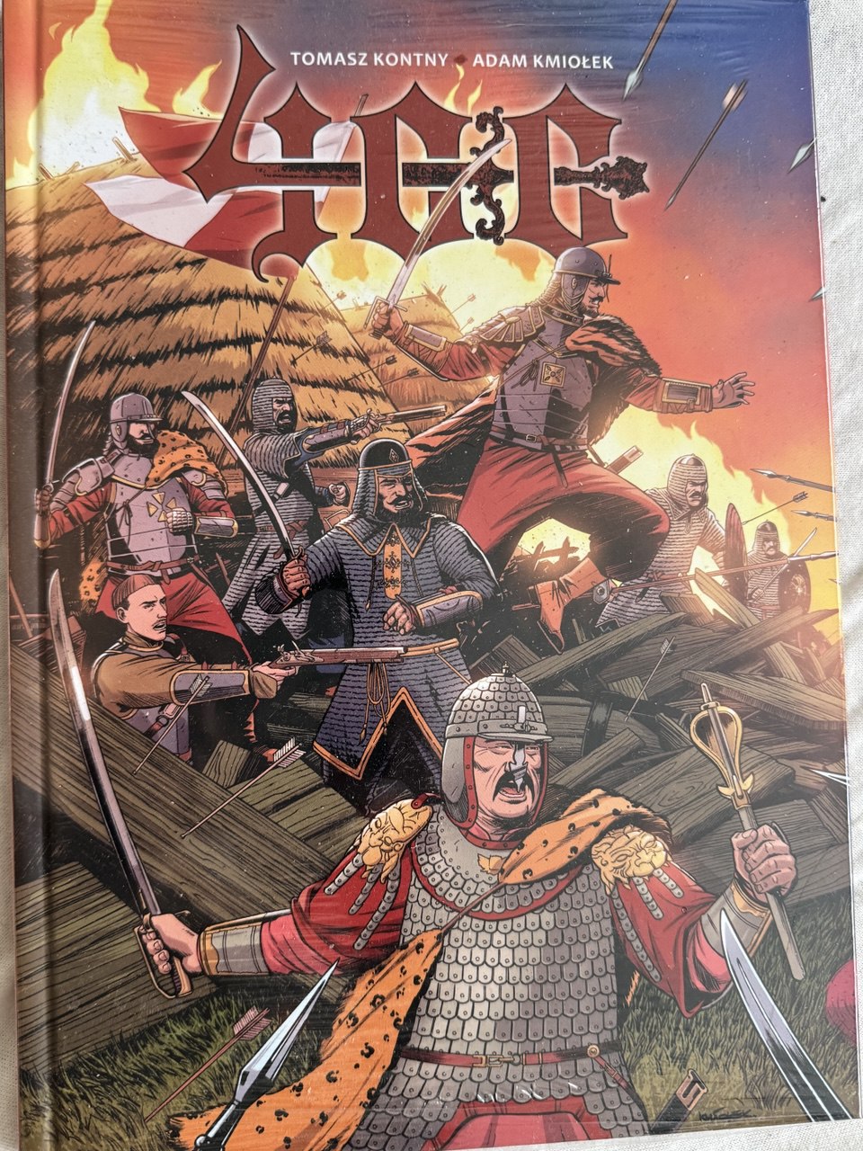 Zafoliowany komiks